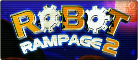 Robot Rampage 2 Logo Robot Rampage 2 Logo